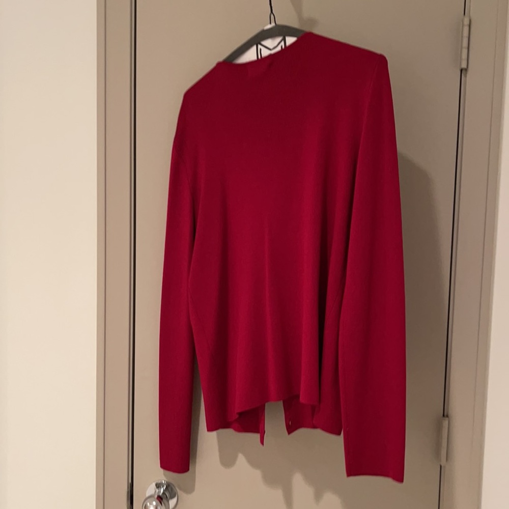 Red Cardigan - Picture 3 of 6